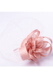 Fashion Cambric Ladies / Net Yarn Avec Fleur Fascinators