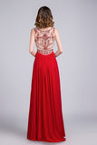 2024 Hot vente Scoop une gamme complète Longueur Rouge Robe de bal Tulle perlé corsage avec jupe en mousseline