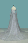 2024 Sweetleart Tulle A Line Robes de mariée avec Applique Court Train