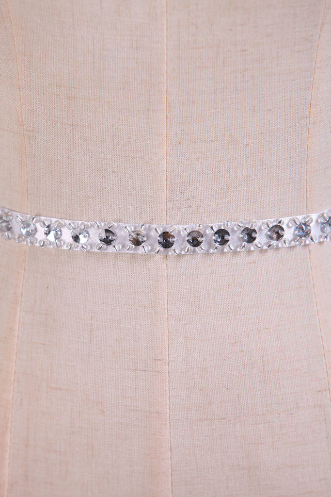 Mariage Jolie Satin / Soirée ruban avec perles