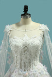 2024 Robes de mariée à la vente chaude Lace Up Avec Appliques Et Sequins Et Bow Knot Off The Shoulder