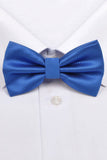 Polyester Mode Bow Tie White