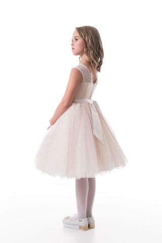 2022 New Arrival Scoop Flower Girl Robes A Line Tulle With Sash
