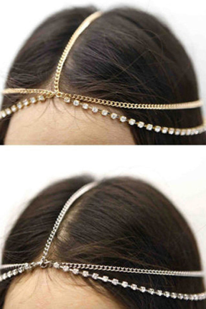 Élégant en alliage / strass femmes cheveux Bijoux T1006