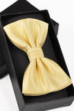 Polyester Mode Bow Tie jonquille