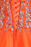 2024 robe de bal Sweetheart robes de Quinceanera corsage perlé étage longueur Tulle