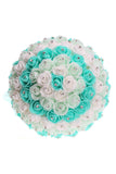 Colorful mousse ronde / Ruban Bouquets de mariée