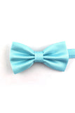Aqua Blue Bow Tie # LJC8011