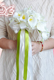 Doux Mousse / Ruban Bouquets de mariée / demoiselle d&#39;honneur Bouquets